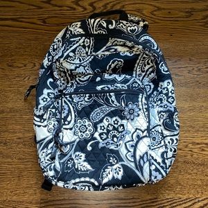 Vera Bradley Black and White Backpack